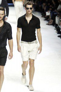 Dolce and Gabbana - 2011 İlkbahar Yaz Milano Dolce and Gabbana - 2011 İlkbahar Yaz Milano Bermuda Şort